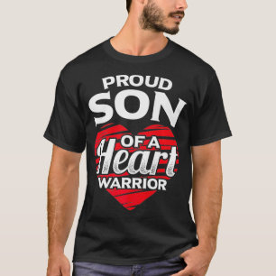 Camiseta Filho Orgulhoso da Cirurgia Cardíaca do Guerreiro 