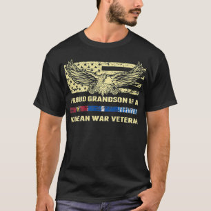 Camiseta Filho Orgulhoso De Um Ve Militar De Guerra Coreano