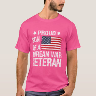 Camiseta Filho Orgulhoso De Um Veterano De Guerra Coreano E