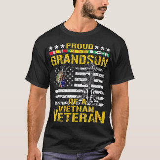 Camiseta Filho Orgulhoso De Um Veterano Vietnã Guerra T-