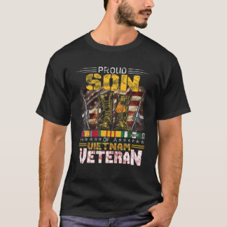 Camiseta Filho Orgulhoso De Um Veterano Vietnã | Vet de gue