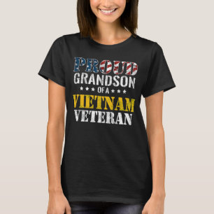 Camiseta Filho Orgulhoso De Um Veterano Vietnamita Dos Eua