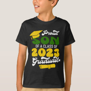 Camiseta FILHO Orgulhoso de uma Classe de Formando 2023 Ret