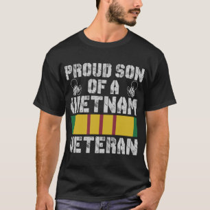Camiseta Filho orgulhoso Exército americano Vietnã Veterano