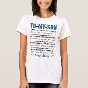 Camiseta Filho presente da mãe para meu filho Café Mug Pres