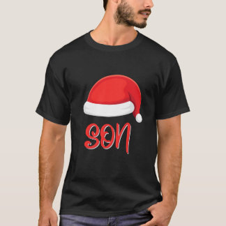 Camiseta Filho Santa Hat Matando Família Natal Filho