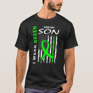 Camiseta Filho Verde Cerebral Paralelo Sensibilização para 