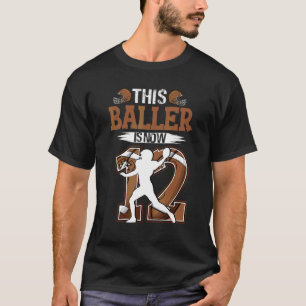 Camiseta Filhos, 12, Futebol Boy de 12 anos