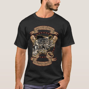 Camiseta Filhos Com Artrite Ibuprofeno Capítulo Caveira de