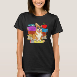 Camiseta Filhos de Cachorro Estudante Óculos Solares Cute C
