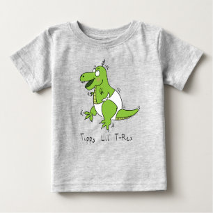 Camiseta Filhos De Dinossauro Cute Baby T-Rex