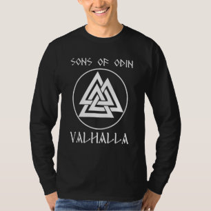 Camiseta Filhos De Odin Valhalla Walhalla Wotan Asgard Viki