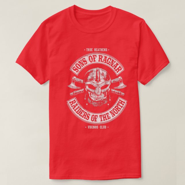 Camiseta Filhos de ragnar 3 (Frente do Design)