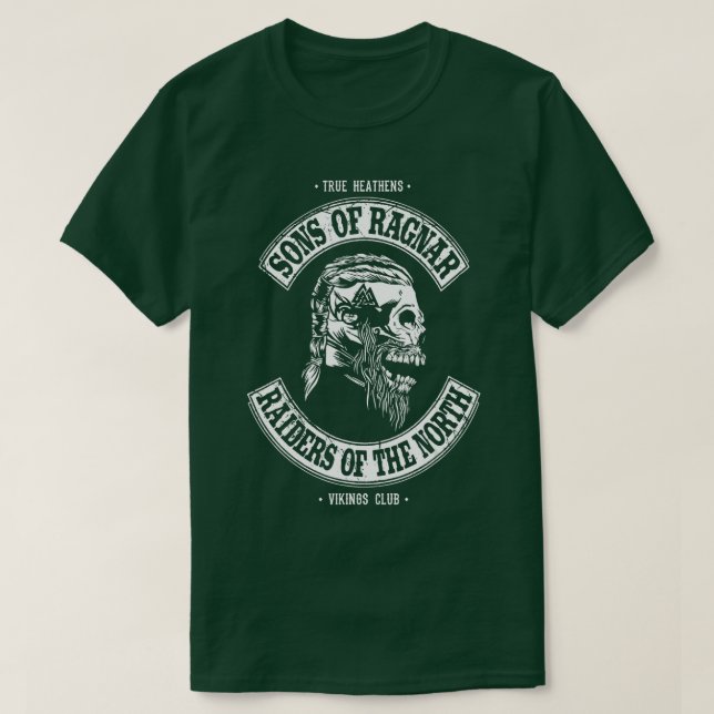 Camiseta Filhos de Ragnar - Kattegat (Frente do Design)