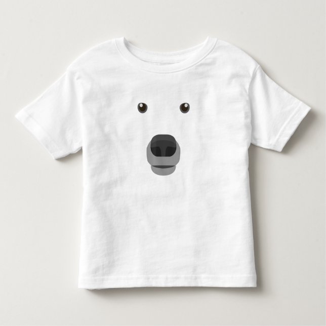 Camiseta Filhos de Rico de Carnaval de Urso Polar Face (Frente)