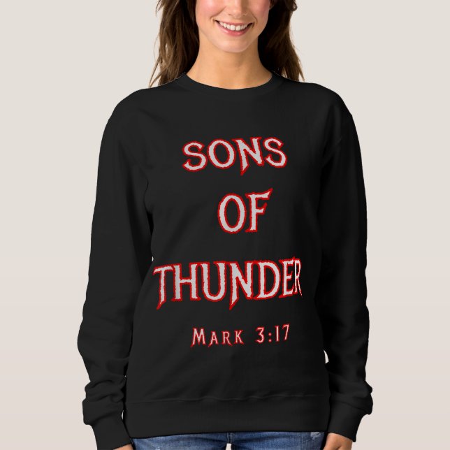 Camiseta Filhos de Thunder Zebedee James e John Mark 317 Bi (Frente)