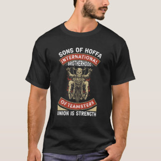 Camiseta Filhos Do Cavaleiro Legal Da Motocicleta Hoffa Res