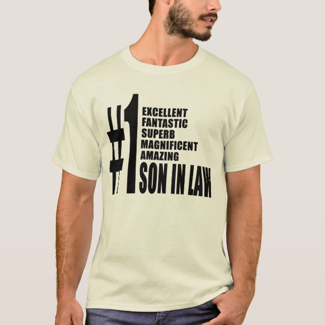Camiseta Filhos legal na Lei: Filho Número Um na Lei (Frente)