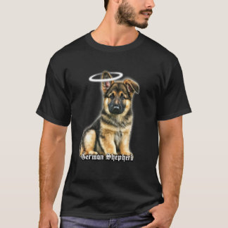Camiseta Filhote de Anjo Pastor Alemão