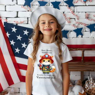 Camiseta Filhote de bombeiro pronto para a ação!