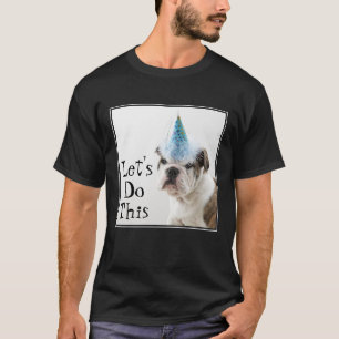 Camiseta Filhote de cachorro britânico do buldogue que
