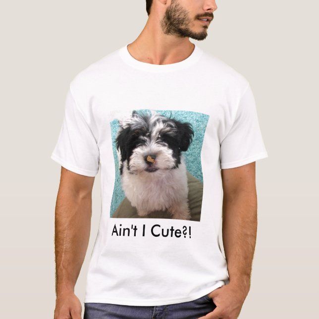 Camiseta Filhote de cachorro de Havanese (Frente)