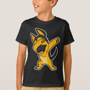 Camiseta Filhote de cachorro de toque ligeiro de Hip Hop do
