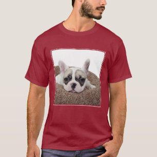 Camiseta Filhote de cachorro do buldogue francês que