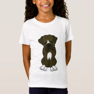 Camiseta Filhote de cachorro do cão do pugilista