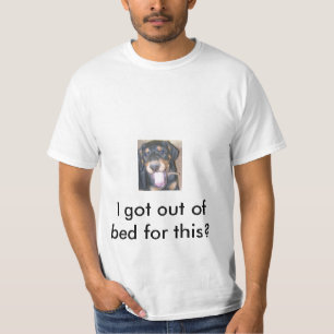 Camiseta Filhote de cachorro do Doberman de Rio, bocejo,