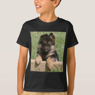 Camiseta Filhote de cachorro do german shepherd