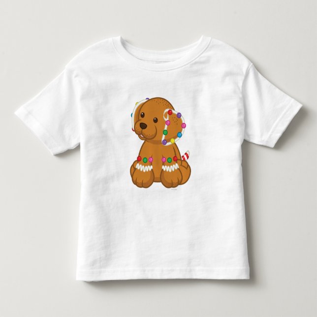 Camiseta Filhote de cachorro do pão-de-espécie (Frente)