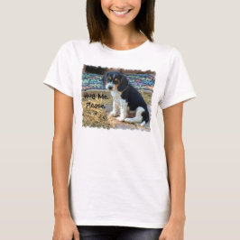 Camiseta Filhote de cachorro Snoopy bonito do lebreiro -