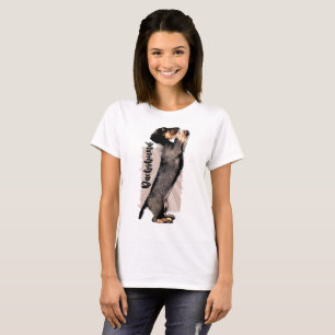 Camiseta Filhote de cachorro Wirehaired do Dachshund