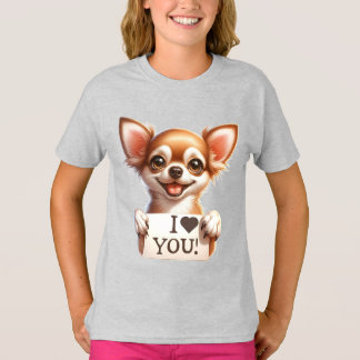 Camiseta Filhote de chihuahua fofo