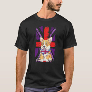 Camiseta Filhote de Corgi do Jubileu de Platina 2022 & Unio