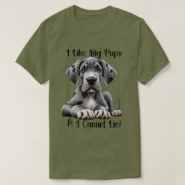 Camiseta Filhote de Dogue Alemão