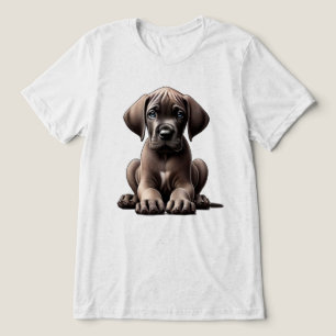 Camiseta Filhote de Grande Danés Fofo