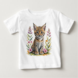 Camiseta Filhote de lince fofo