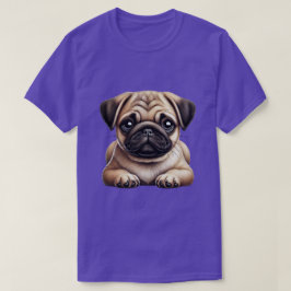 Camiseta Filhote de Pug