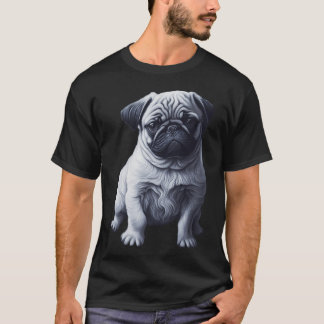 Camiseta Filhote de Pug