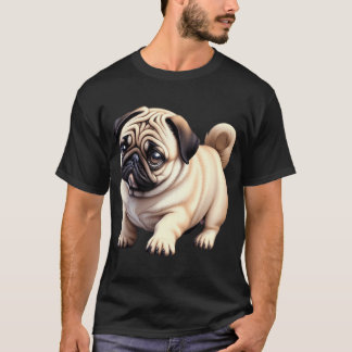 Camiseta Filhote de Pug #2
