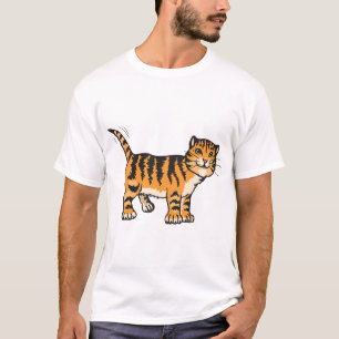 Camiseta filhote de tigre