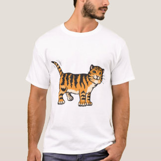 Camiseta filhote de tigre