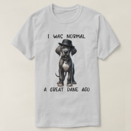 Camiseta Filhote engraçado de Dogue Alemão