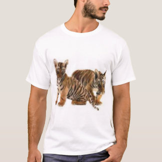 Camiseta filhotes de tigre