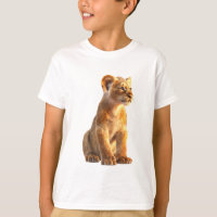 Filhotes Majestosos de Leão Dourado Infantil