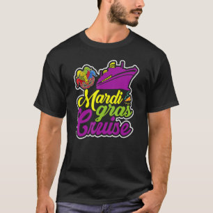 Camiseta Filiação do Mardi Gras Cruise Carnival Ship Parade