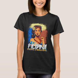 Camiseta Filipina Linda e Forte Esposa Filipina ou Gir