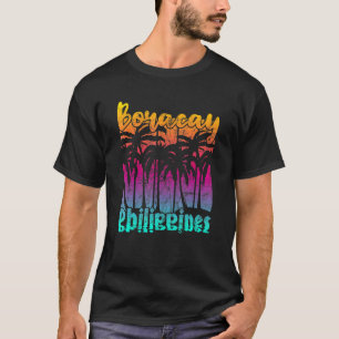 Camiseta Filipinas Antigas Boracay Pôr do Sol 1